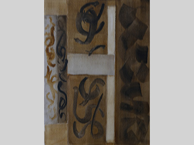 Tekening van Peter van Damme